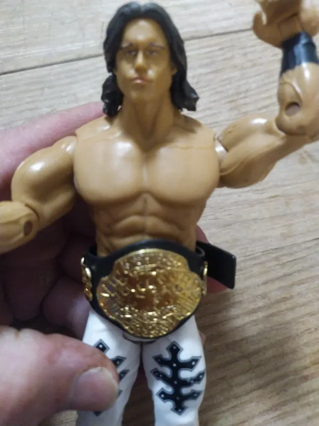 Muñeco de lucha con cinturón John Morrison