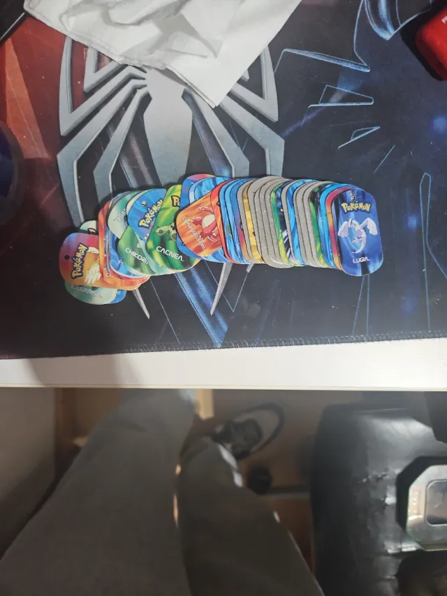 Láminas Pokémon Metálicas Metal tags