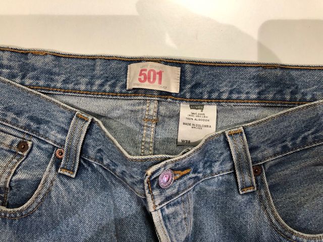 Pantalón Levi's 501 Azul vintage