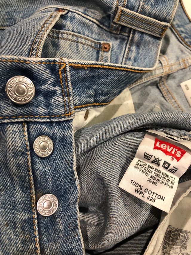 Pantalón Levi's 501 Azul vintage