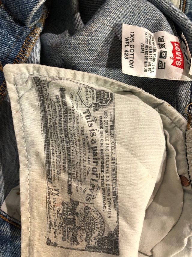 Pantalón Levi's 501 Azul vintage