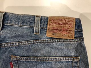 Pantalón Levi's 501 Azul vintage