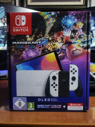 Nintendo Switch OLED + Pro Controller + Juego