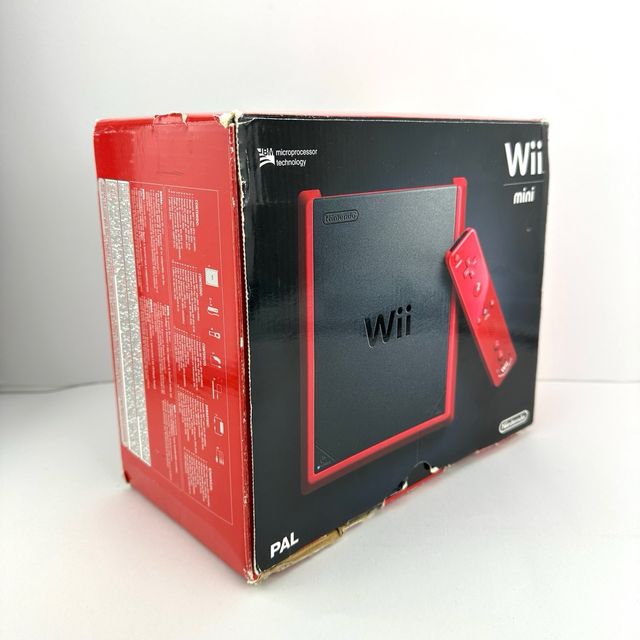 Console Nintendo Wii mini completa di scatola pal