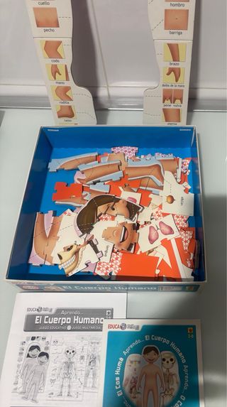 Puzzle Educa El Cuerpo Humano + CD