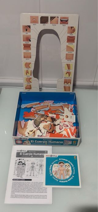 Puzzle Educa El Cuerpo Humano + CD
