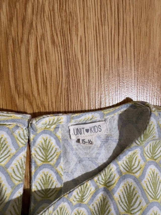 Vestido Verano Niña Talla 15-16 Unit Kids