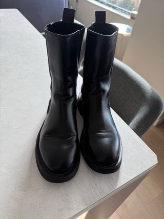 Botas Zara Negras Talla 38