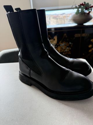 Botas Zara Negras Talla 38