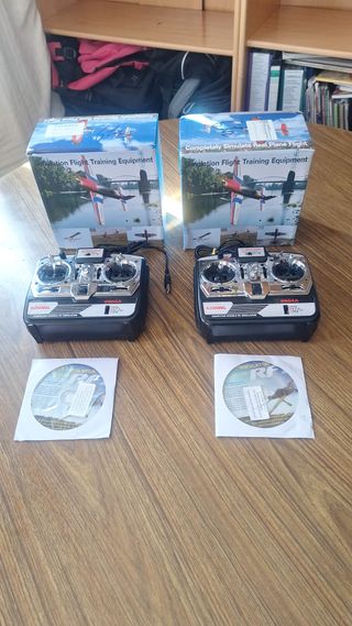 Simulador de vuelo 6 Canales + CD  Aeromodelismo