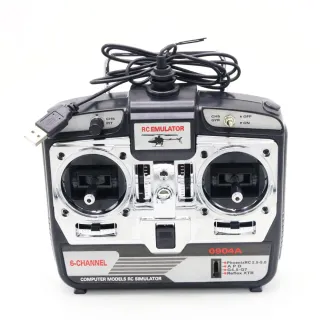 Simulador de vuelo 6 Canales + CD  Aeromodelismo