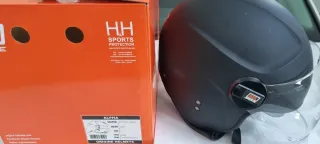 Casco de moto Origine Alpha Negro.