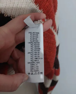 Jersey rayas talla única