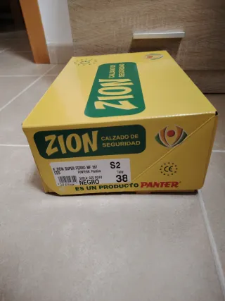 Zapatos de seguridad PANTER mujer talla 38