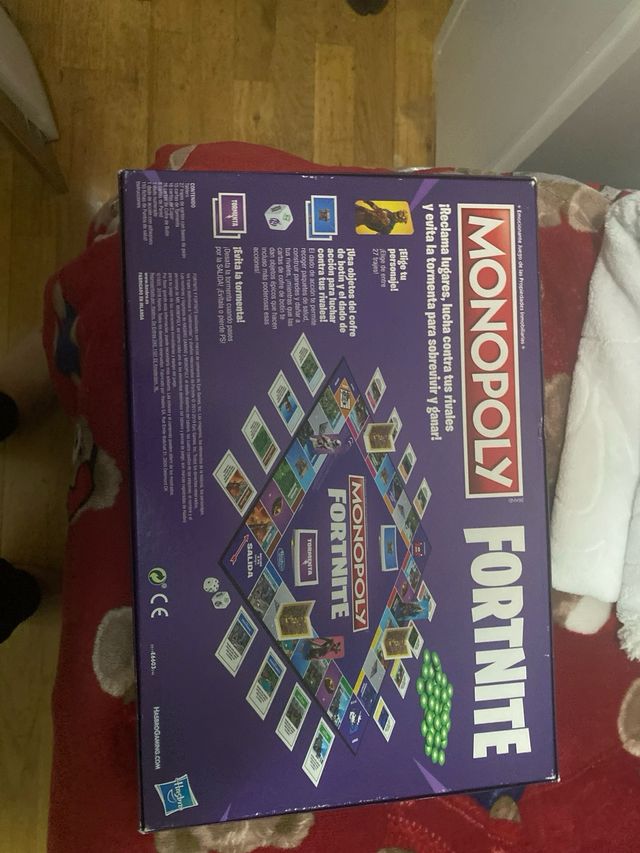 Monopoly Fortnite Edición Juego Propiedades
