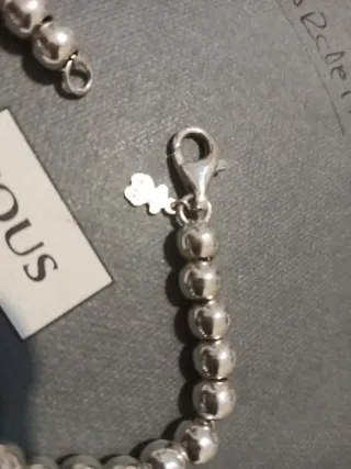 Pulsera Tous Garden Plata y Onix