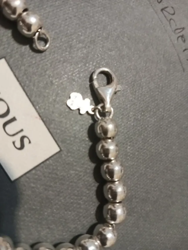 Pulsera Tous Garden Plata y Onix