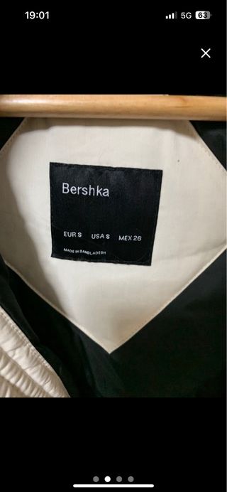 Chaqueta Bershka Talla S