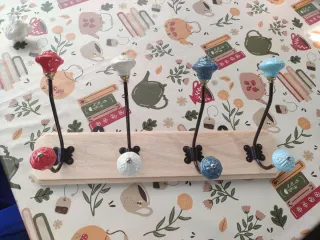 Perchero Maison du Monde cerámica y madera