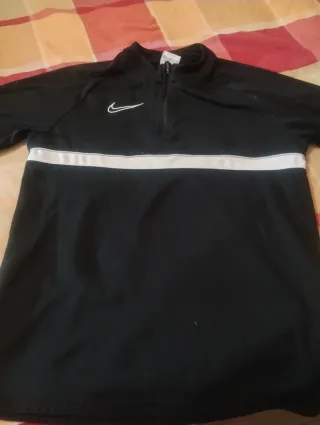 Sudadera Nike Media Cremallera Negra