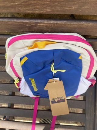 Mochila Patagonia Azul y Rosa