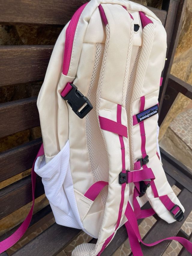 Mochila Patagonia Azul y Rosa