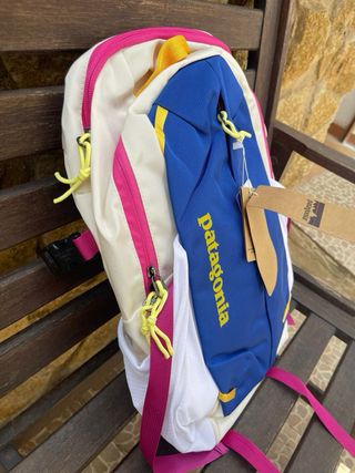 Mochila Patagonia Azul y Rosa