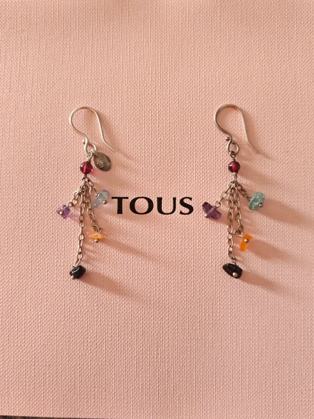 Pendientes Tous piedras naturales