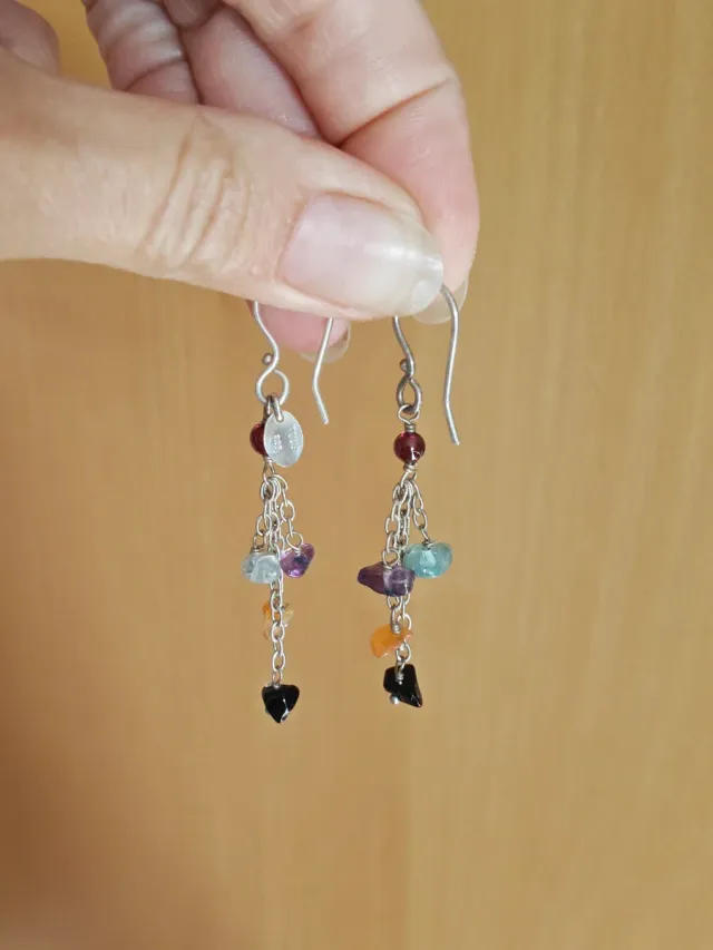 Pendientes Tous piedras naturales