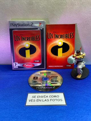 JUEGO PLAYSTATION 2 PS2 LOS INCREÍBLES PLATINUM