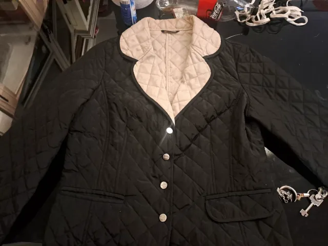 Chaqueta acolchada punto roma