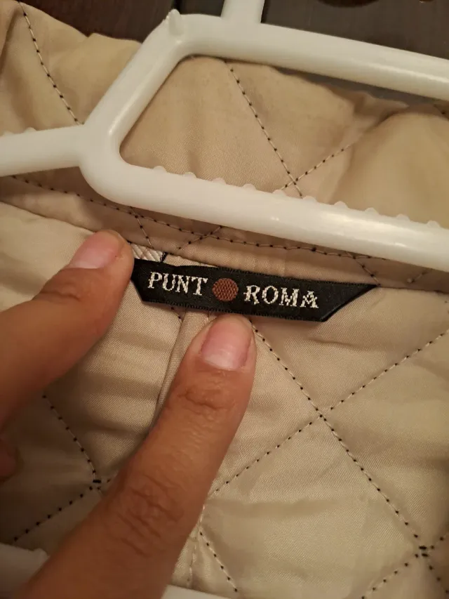 Chaqueta acolchada punto roma