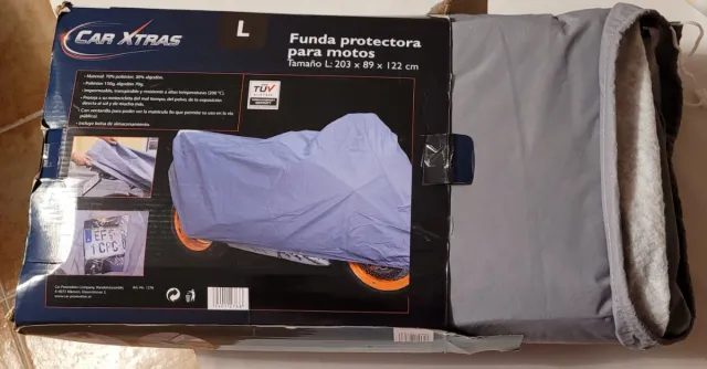 Funda protectora para moto CAR XTRAS Talla L