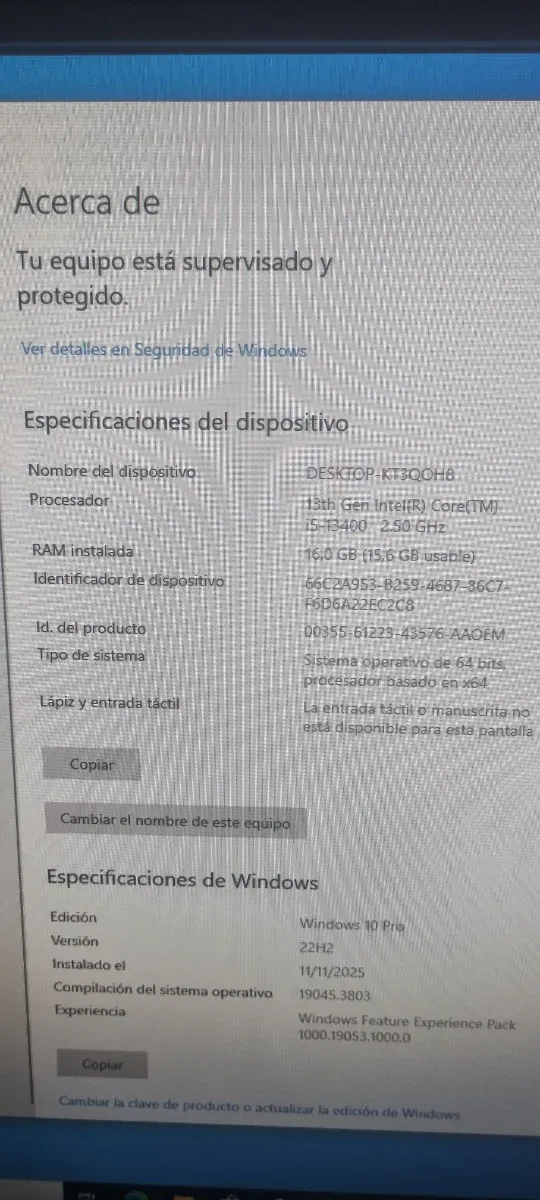 Ordenador Lenovo ThinkCentre i5 Nuevo