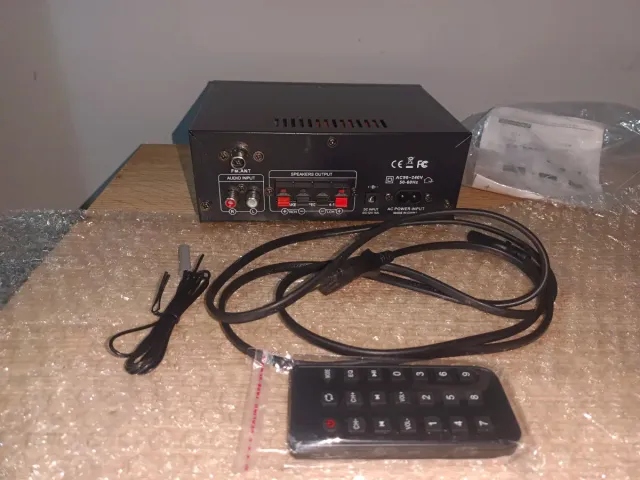 Amplificador AK45 MP3 USB SD MMC