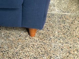 Sofá de 2 plazas azul