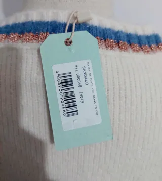 Jersey punto brillos nud Talla M/L