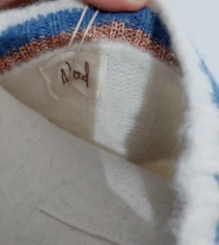 Jersey punto brillos nud Talla M/L