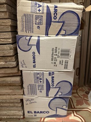 Azulejo biselado blanco 10x20cm