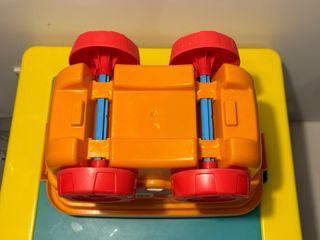 Carrinho de blocos de construção infantil