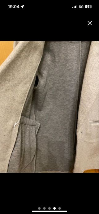 Abrigo Pull&Bear beige talla S