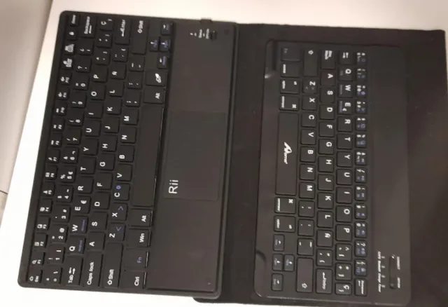 Teclado Bluetooth Rii Negro