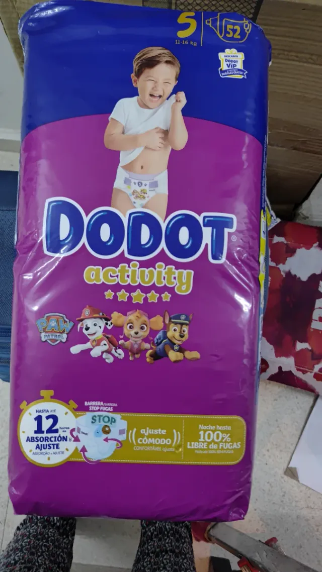 Pañales Dodot Activity Talla 5 (52 uds)