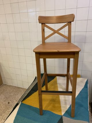 taburete madera