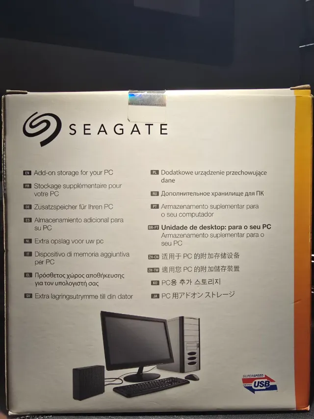 Disco duro externo Seagate 4TB