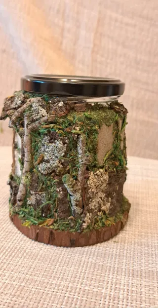 Casita Hada con luz Artesanal