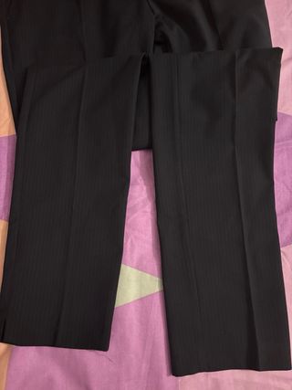 Pantalón de traje azul marino Raya Diplomática