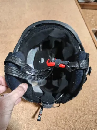 Casco negro esquí/snowboard Casco