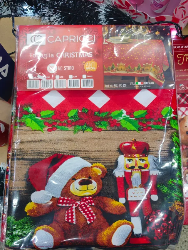 Tovaglia natalizia 12 posti