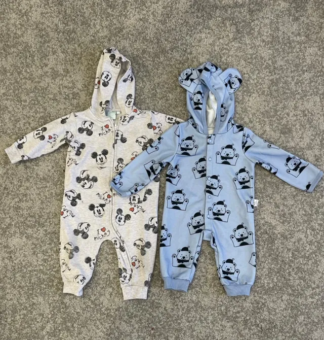 Peleles bebé Mickey y Ositos